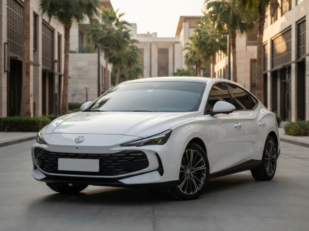 MG 7 for rent in Dubai with Pindi Boys Car Rental